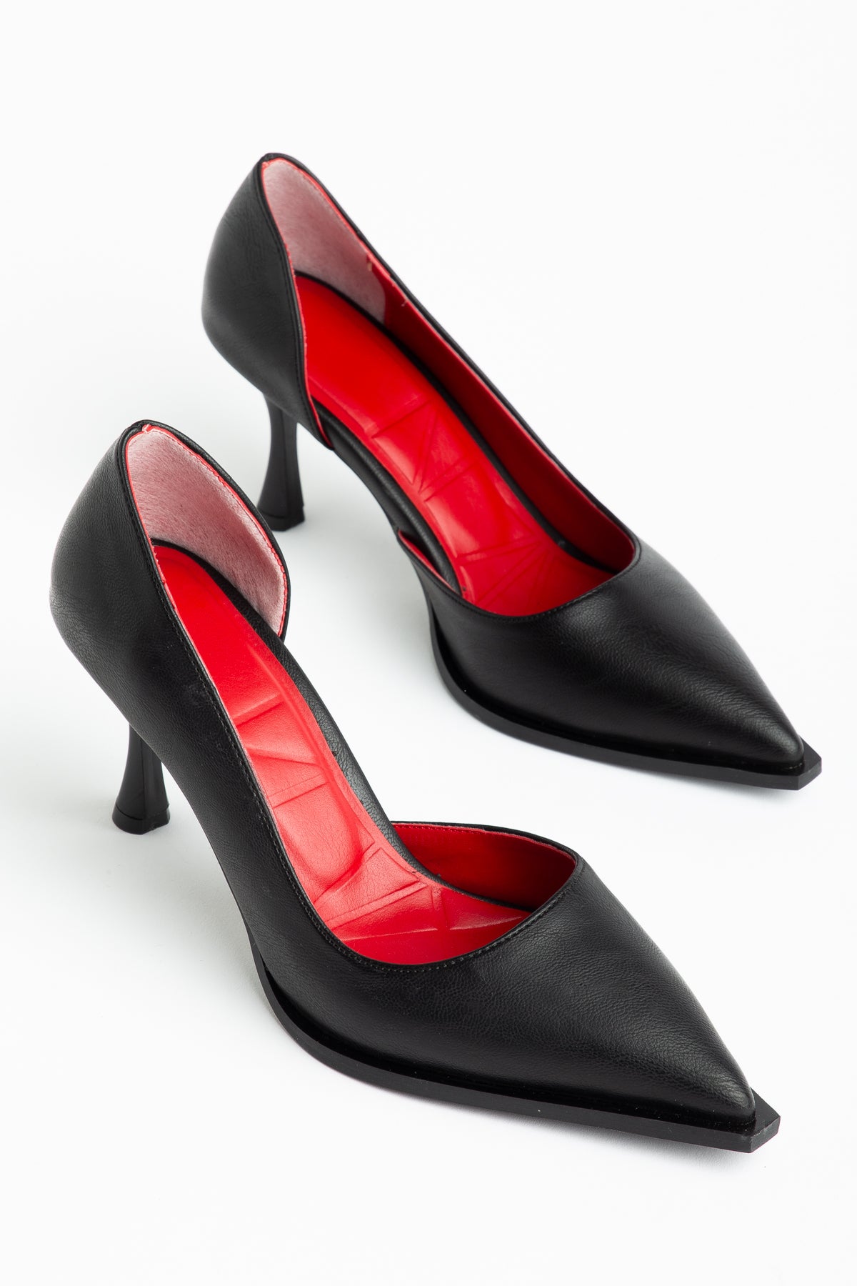 Kadın Deri İnce Topuklu Stiletto Abiye Ayakkabı